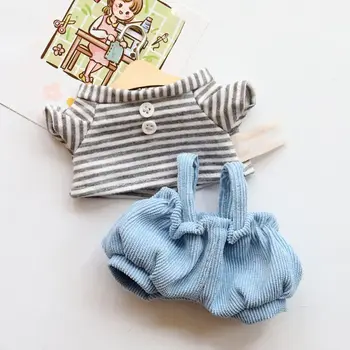 1 készlet Gyerekjáték 20 cm-re Babák Divatruhák Kiegészítők Kapucnis pulóverek Ruha felsők Kézzel készített ruhák pulóver ruhák Kép