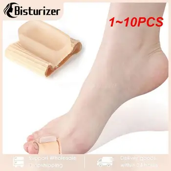 1 ~ 10DB lábujjelválasztó korrektor Hallux Valgus egyenesítő fogszabályozó fogszabályozó szilikon lábujjvédő eszköz 2020 Új Kép