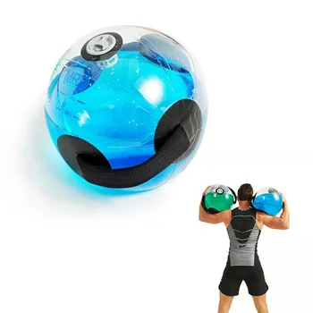 110lbs testreszabott logó labda alakú súlyemelő labda állítható Aqua táska 50kg fitnesz kiegészítők Kép