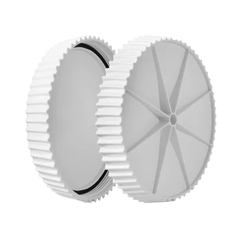 2Pack föld feletti Skimmer leeresztő sapka SFX1000 SFX1500 Skimmer szivattyúhoz a homokszűrőhöz Szivattyú-Skimmer szivattyúház sapka Kép