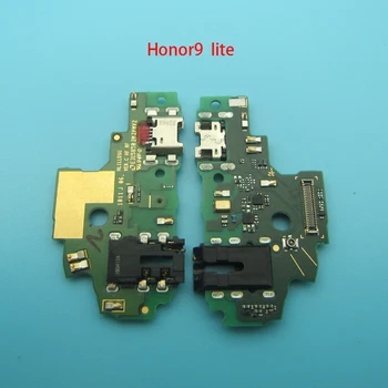 5db eredeti USB port töltőtábla Huawei Honor 9 10 Lite USB töltődokkoló porthoz Flex kábel javítási alkatrészek Kép