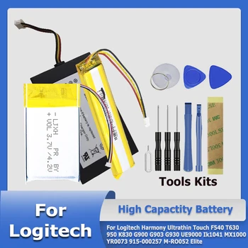 Akkumulátor Logitech Harmony Ultrathin Touch F540 T630 950 K830 G900 G903 G930 UE9000 Ik1041 MX1000 YR0073 M-RO052 Elite + Eszközökhöz Kép