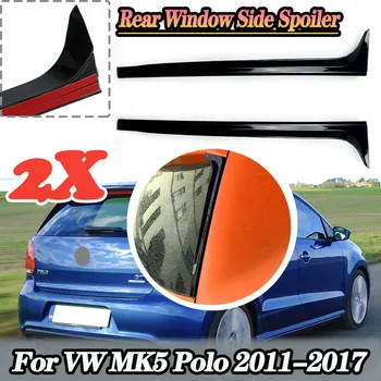 Autó hátsó ablak oldalsó spoiler tető farokszárny dekor matrica Volkswagen Polo MK5 2011 2012 2013 2014 2015 2016 2017 Autó stílus Kép