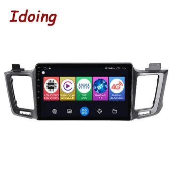 Idoing autó Android sztereó Carplay rádiólejátszó Toyota RAV4 4 5 XA40 XA50 2013-2018 fejegység Plug And Play GPS navigáció Kép