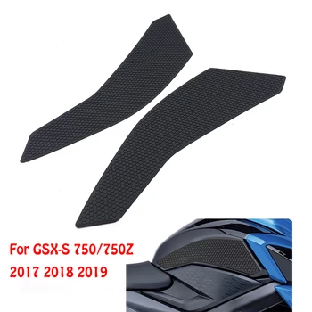  motorkerékpár csúszásgátló matrica tartály vontatóbetét oldalsó térdmarkolatvédő GSX-S750 GSXS750 GSX-S GSXS 750 750Z 2017-2021 számára Kép