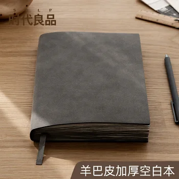 Times Liangpin nagykereskedelmi üzleti irodai notebook üres puha bőr munka nyilvántartási könyv napló könyv kézi főkönyv Kép