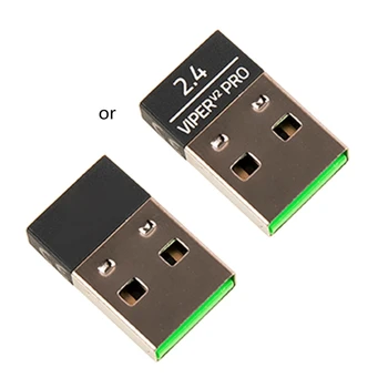  vezeték nélküli egérvevő 2.4G USB egér csatlakozó Razer V2 játék egér billentyűzet vevő U4LD Kép
