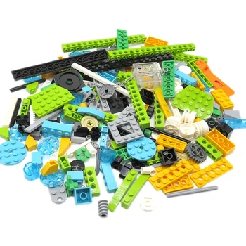 Wedo 2.0 oktatási építőelemek MOC fogasléc műszaki rész 45300 tartozék kompatibilis Legoinglys felszerelés rész DIY kockák játékok Kép