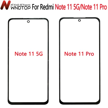  érintőpanel csere Xiaomi Redmi Note 11 5G elülső külső üveg lencseborításhoz Redmi Note 11 Pro érintőképernyős üveghez +OCA Kép